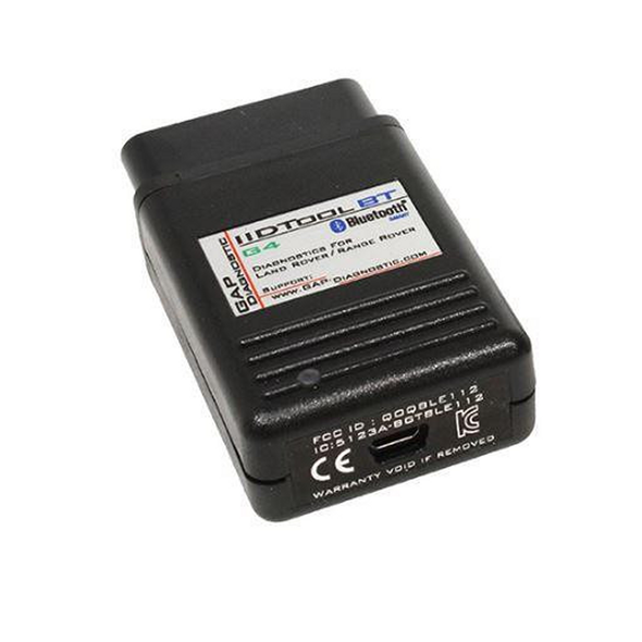 G4 GAP IIDTool Bluetooth Diagnostic Tool for Land Rover – Read/Clear Fault Codes