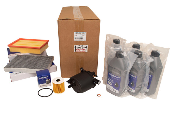 Diesel Engine Service Filter Kit With 5W30 Engine Oil for Freelander 2.2 With DPF from JGS4x4