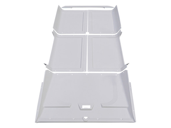 Premium Headliner Kit for Defender 110 - Light Grey Finish with Alpine Lights from JGS4x4