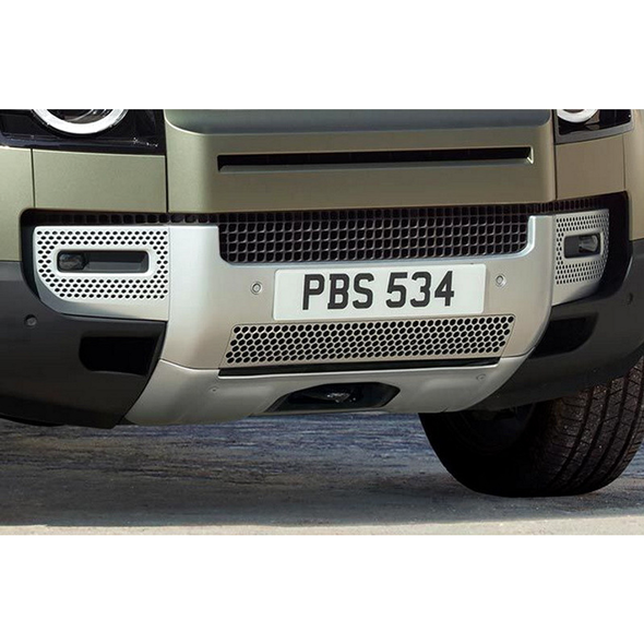 Silver Aluminium Steering Guard for New Defender Terrafirma TF0436 for New Defender from JGS4x4