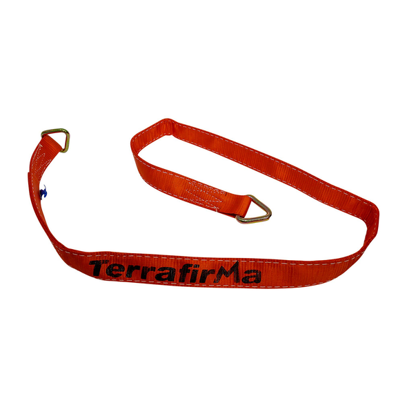 Terrafirma 2 Metre 5000KG Competition Tree Strap with Metal Eyes - TF3350 Essential for Winching and Recovery Operations from JGS4x4