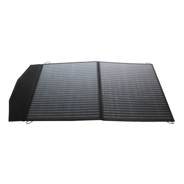 Terrafirma TF1741 100W Portable Solar Panel, Foldable with Carry Case & Power Leads for Outdoor Adventures from JGS4x4