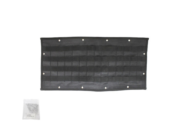 Terrafirma TF903 Webbing Tool Holder for Small HD Storage Box, Molle Style with Removable Pouches & Canvas Pockets from JGS4x4