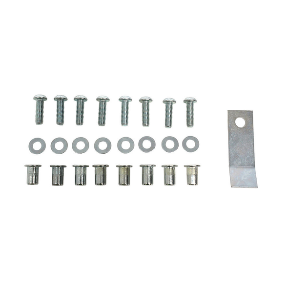 Terrafirma TF978 Fold Down Shelf, Heavy-Duty Steel & Aluminium, Adjustable Straps for Camping & Expeditions from JGS4x4