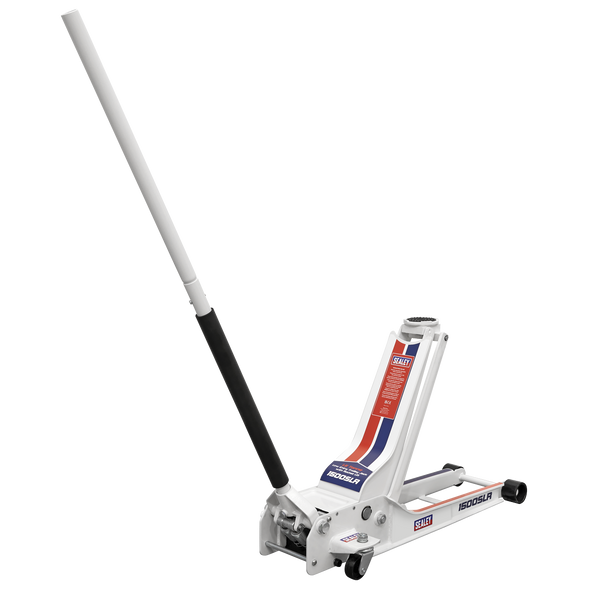 Low Profile Long Reach Rocket Lift Trolley Jack 1.5 Tonne