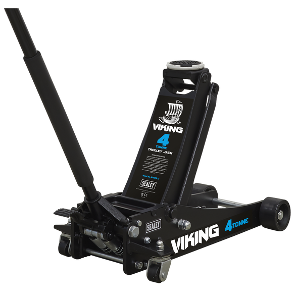 Viking Low Profile Professional Trolley Jack with Rocket Lift 4 Tonne
