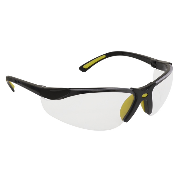 Worksafe® Zante Style Clear Safety Glasses with Flexi Arms