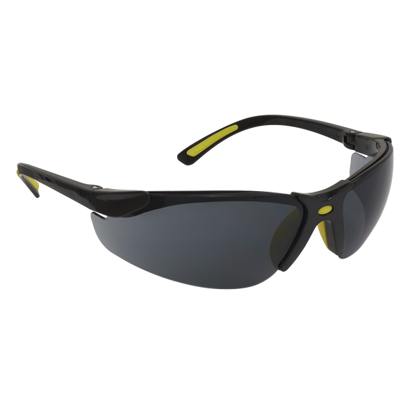 Worksafe® Zante Style Smoke Lens Safety Glasses with Flexi Arms