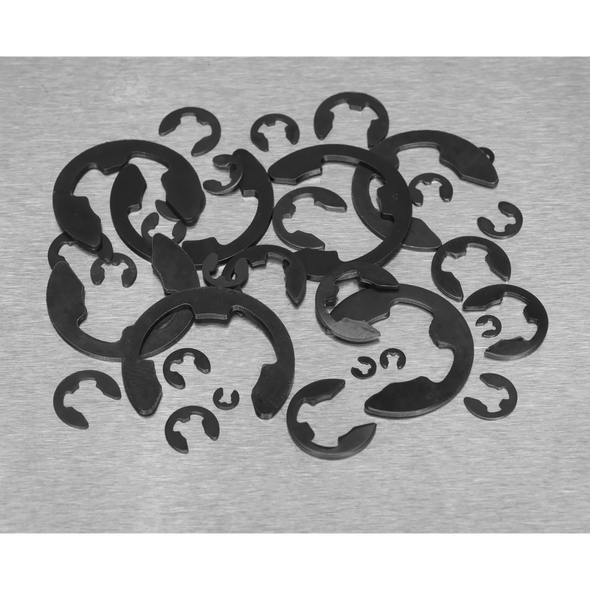 E-Clip Retainer Assortment 800pc