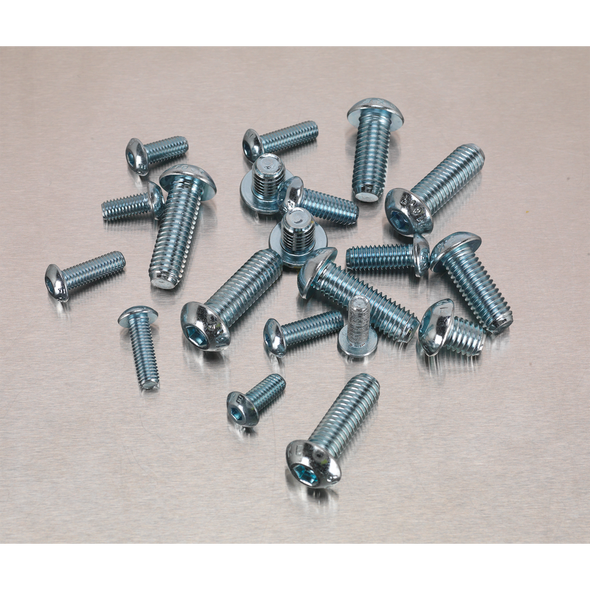 Button Head High Tensile 10.9 Socket Screw Assortment M5-M10 108pc - DIN 912