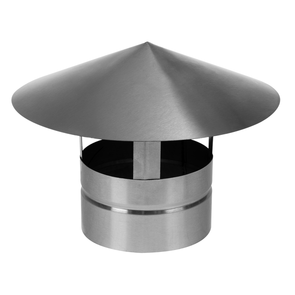 Stainless Steel Exhaust/Flue Rain Cap for ABI600 & ABI1000 120mm