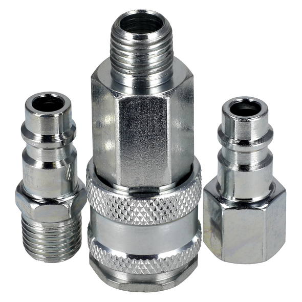 High Flow Air Tool Coupling Kit 1/4"BSPT