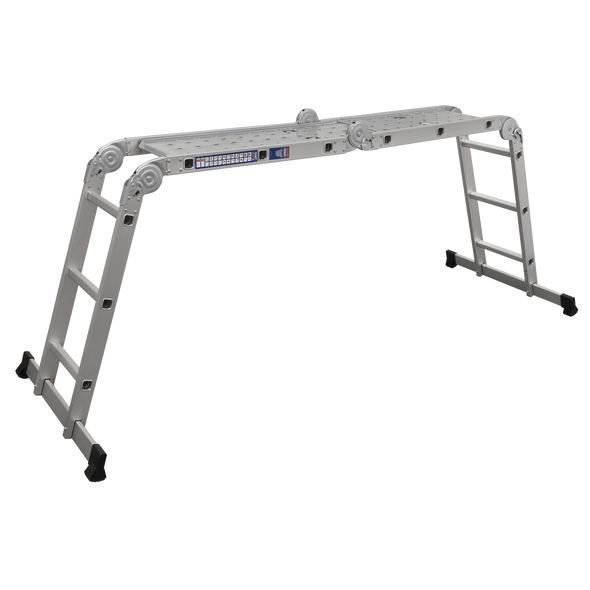 4-Way Aluminium Folding Platform Ladder - EN 131