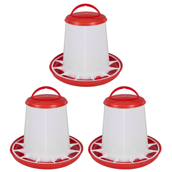 Poultry Feeder 3kg - Pack of 3