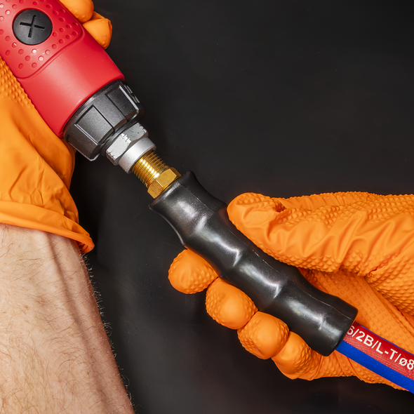 Extra-Heavy-Duty Air Hose with 1/4"BSP Unions with 15m x 8mm