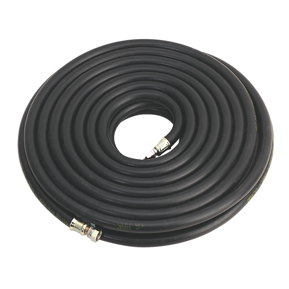 Heavy-Duty Air Hose with 1/4"BSP Unions 15m x 10mm