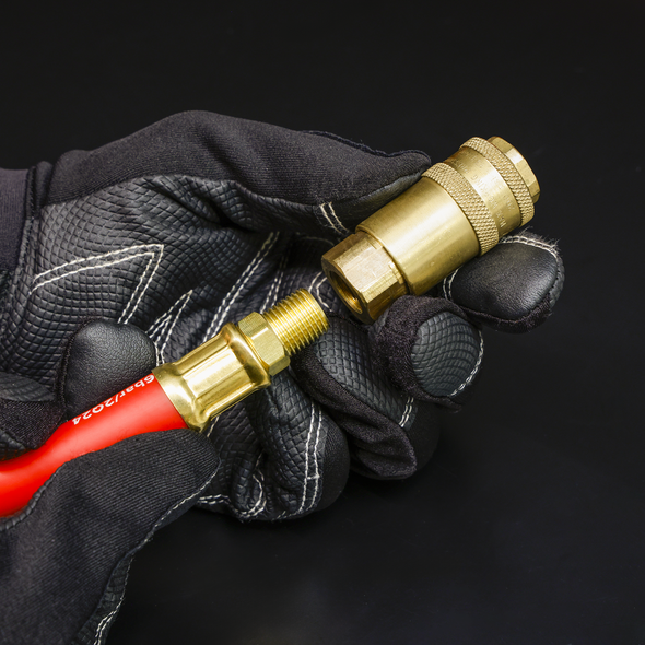 Air Hose with 1/4"BSP Unions 10m x 10mm