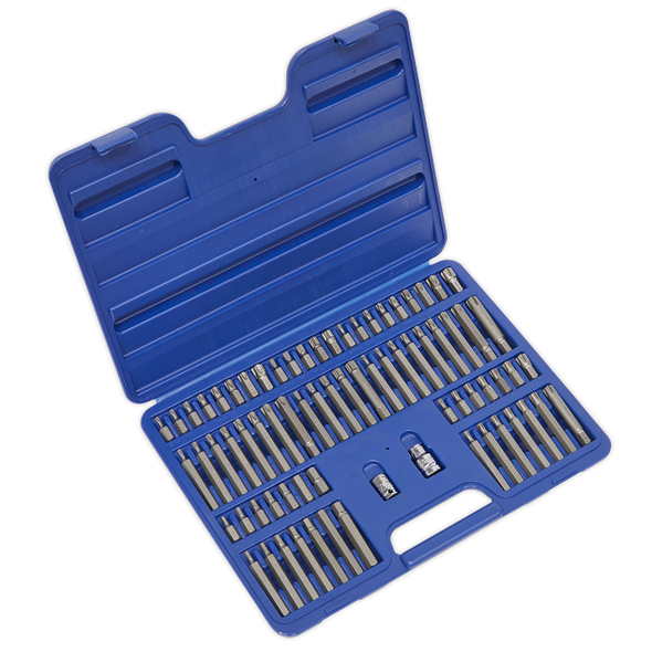 Premier TRX-Star/Security TRX-Star/Hex/Ribe/Spline Bit Set 3/8" & 1/2"Sq Drive 74pc