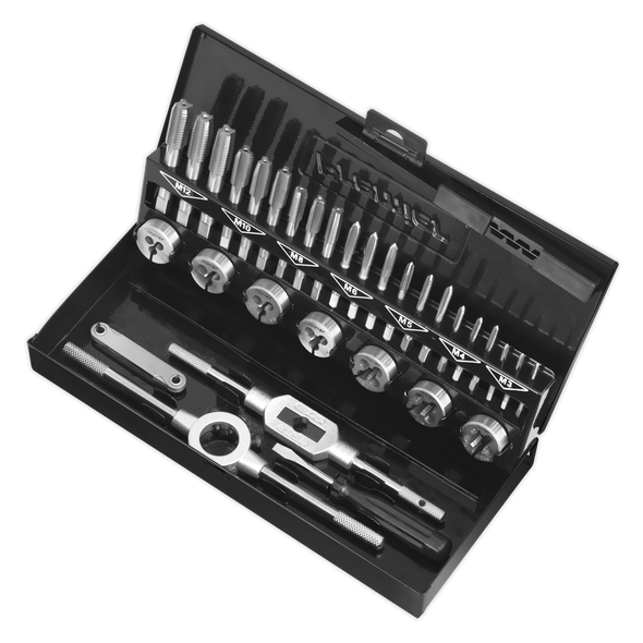 Metric Tap & Die Set Split Dies 32pc - HSS 4341