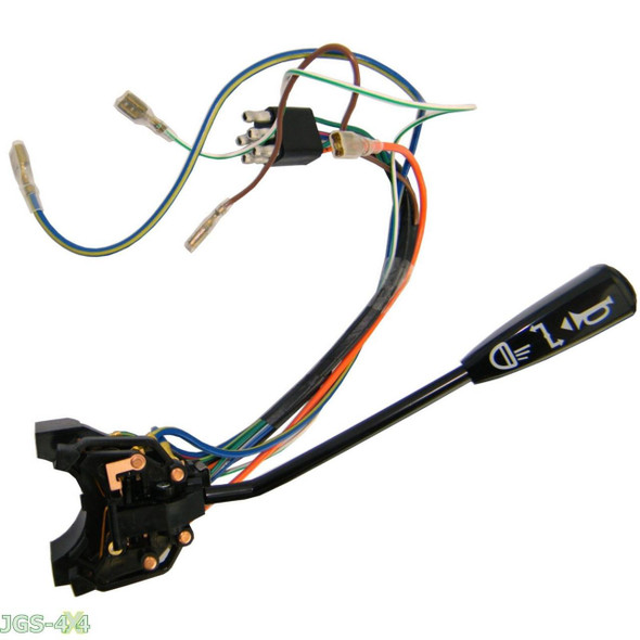 Direct Replacement Indicator/Horn/Headlight Dip Switch for Series 3, automotive electrical switch with multiple colourful wires and connectors. Direct Replacement Indicator/Horn/Headlight Dip Switch for Series 3, automotive electrical switch with multiple colourful wires and connectors.