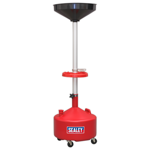 Manual Discharge Mobile Oil Drainer 36L