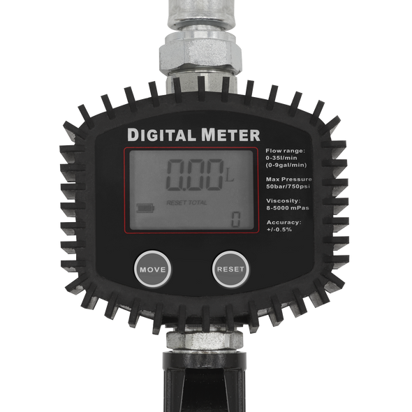 Oil Hose End Gun with Digital Meter