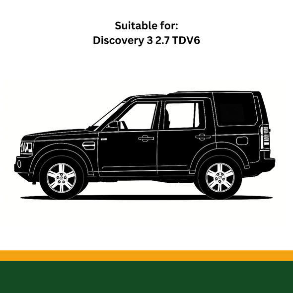 Direct Replacement Oil Filter & Sump Plug for Discovery 3, 4 & Range Rover Sport 2.7 TDV6, engine oil filter with sump plug and packaging box.
