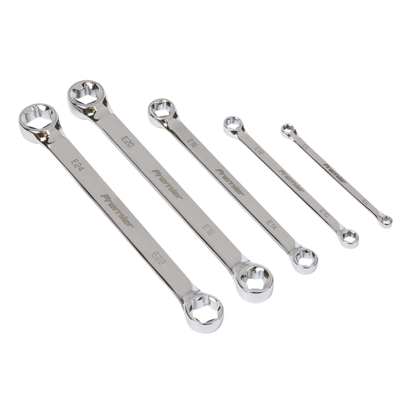 Premier TRX-Star* Double End Spanner Set 5pc