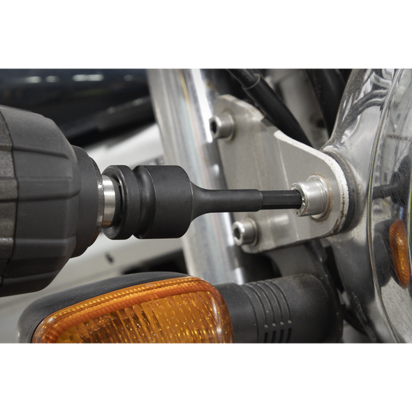 Premier Imperial Hex Impact Socket Bit Set 1/2"Sq Drive 8pc