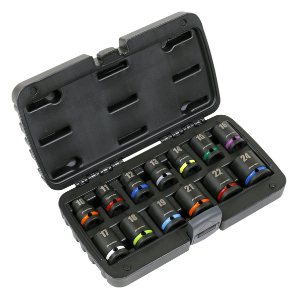 Premier Impact Socket Set 1/2"Sq Drive 13pc - AK5617M