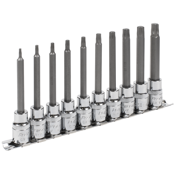 Premier TRX-Star* Socket Bit Set 3/8"Sq Drive 95mm 10pc