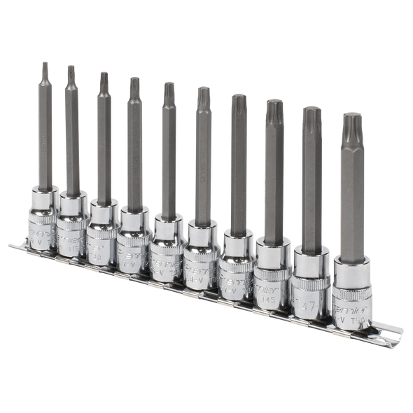 Premier TRX-Star* Socket Bit Set 3/8"Sq Drive 95mm 10pc