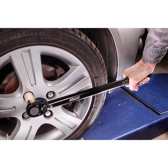 Premier Black Calibrated Micrometer Torque Wrench 1/2"Sq Drive