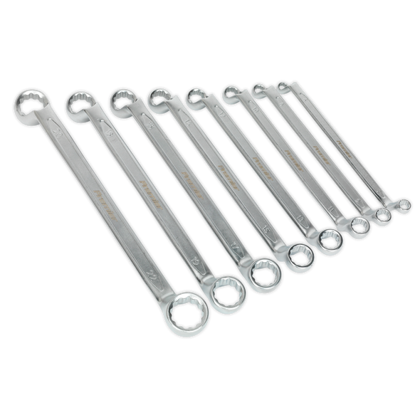 Premier Offset Double End Ring Spanner Set 8pc - AK6327