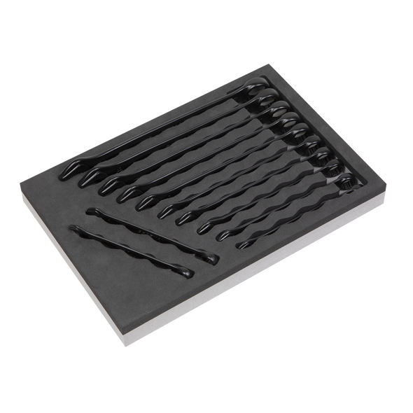 Premier Black Combination Spanner Set 12pc