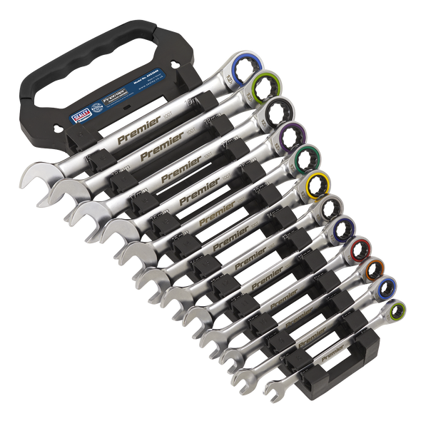 Premier Platinum Combination Ratchet Spanner Set 12pc - AK63949