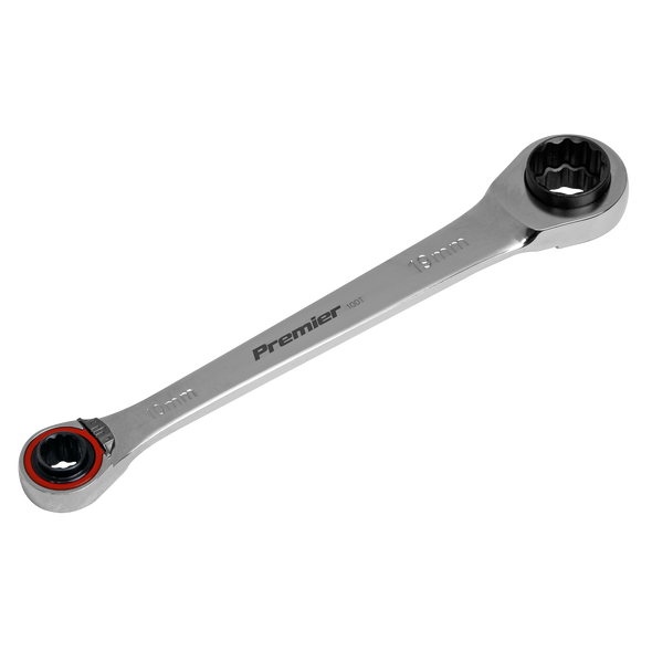 Premier Platinum 4-in-1 Reversible Ratchet Ring Spanner