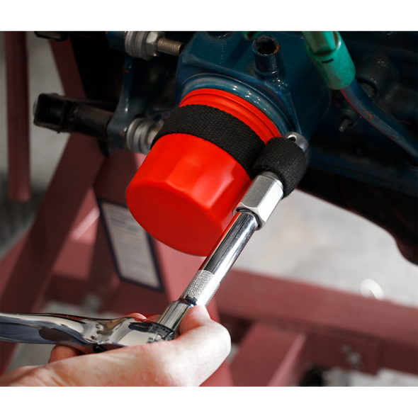 Oil Filter Strap Wrench 1/2"Sq Drive 120mm Capacity