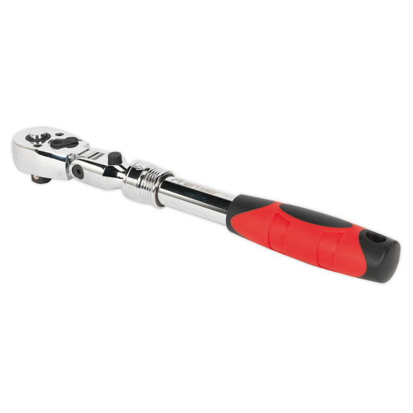 Premier Locking Flexi-Head Extendable Ratchet Wrench 3/8"Sq Drive