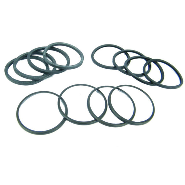 Direct Replacement 41mm Front Brake Caliper Piston Seal Kit for Defender - AEU1547, set of rubber and metal seals for brake calipers.