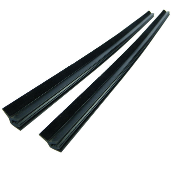 Direct Replacement Front Door Window Seal Waist Outer Weatherstrip (Pair) - ALR5980 for Defender, black rubber weatherstrips for front door windows