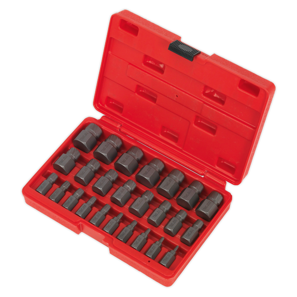 Multi-Spline Screw Extractor Set 25pc