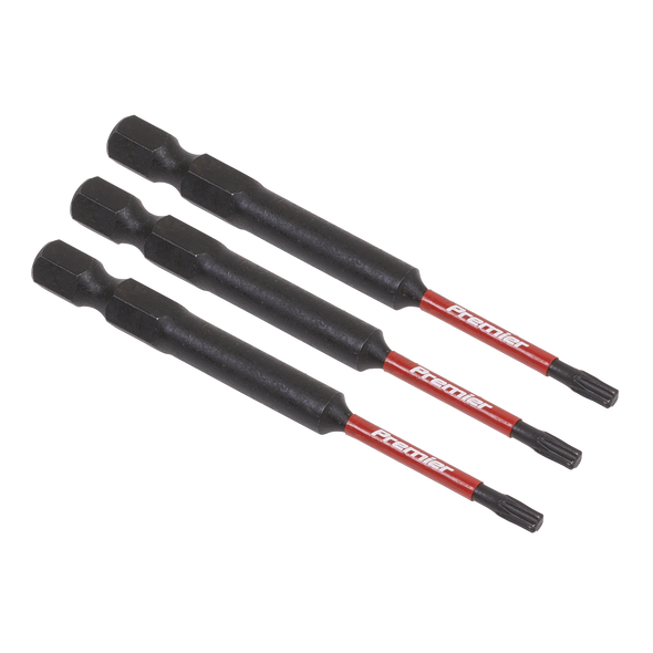 Premier TRX-Star* Impact Power Tool Bits T10 x 75mm 3pc