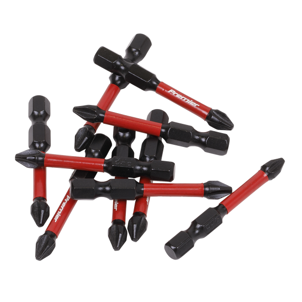 Premier Phillips Impact Power Tool Bits #2 x 50mm 10pc