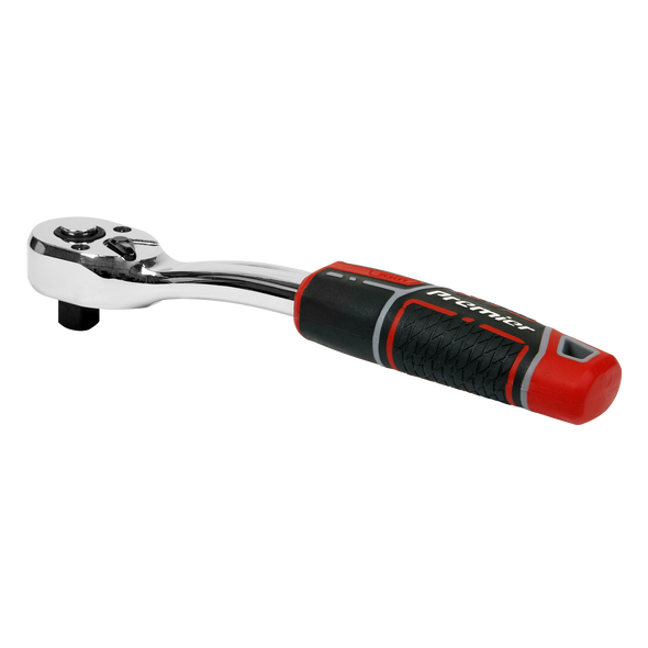 Premier Pear-Head Offset Ratchet Wrench with Flip Reverse 3/8"Sq Drive