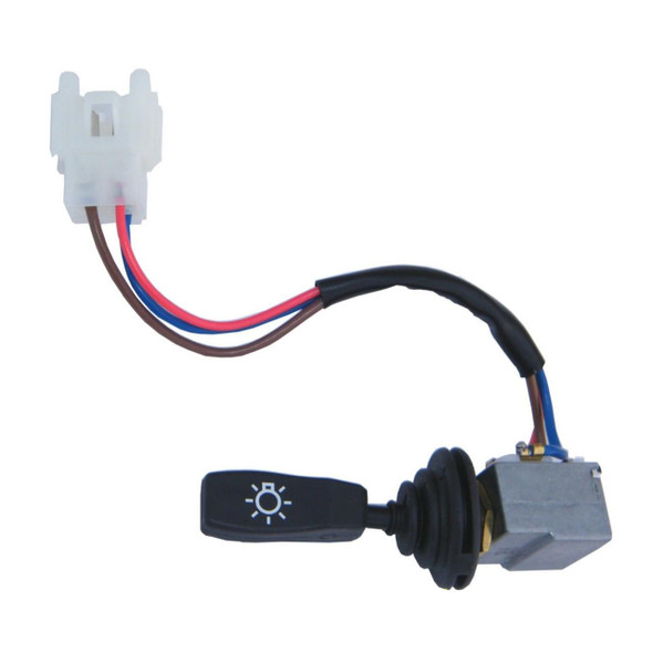 Direct Replacement Main Master Light Switch TD5 & TD4 PUMA for Defender, automotive switch with wiring harness and indicator icon for vehicle lighting control