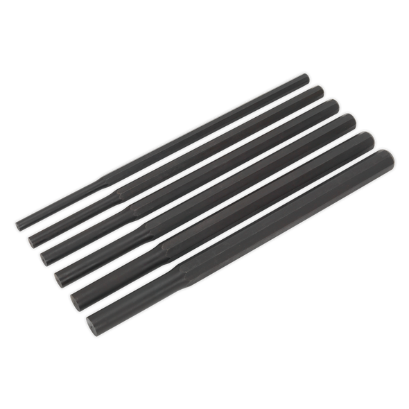Premier Heavy-Duty Parallel Pin Punch Set 6pc