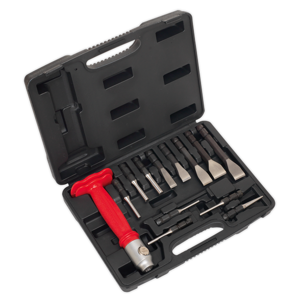 Premier Interchangeable Punch & Chisel Set 13pc