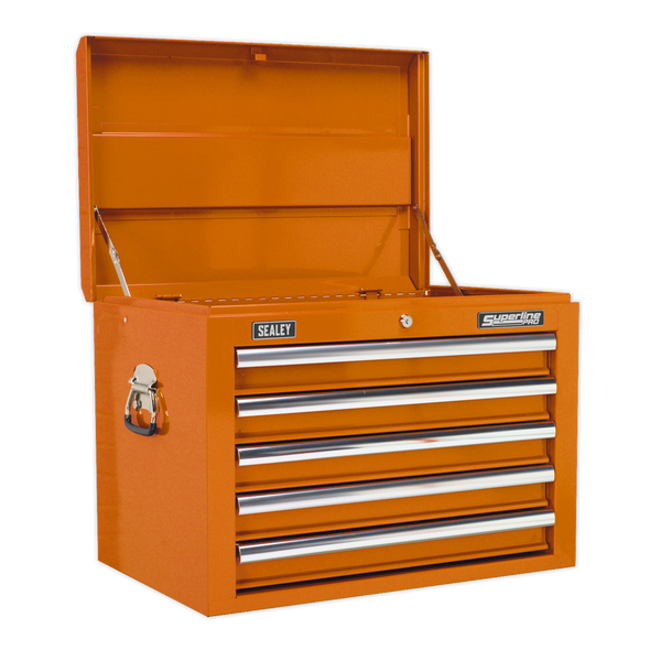 Superline PRO® Topchest 5 Drawer - Orange