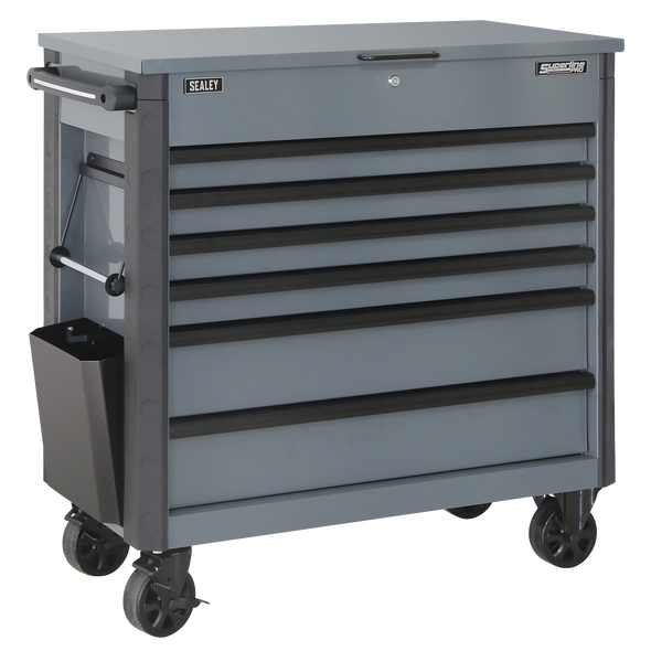 Tool Trolley 6 Drawer - Grey